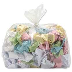 Clear Refuse Sacks 110 Litre Capacity W430xD735xH975mm Ref 929798 [Box 200]