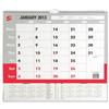 5 Star 2013 Wall Calendar Wirebound Write-on Continuous Dates 12 Month Fiscal Week W420xH297mm A3