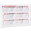 5 Star 2013 Wall or Desk Calendar Double-sided Fiscal Week Numbers 15 Months W297xH210mm A4