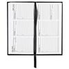 5 Star 2013 Pocket Diary Slim Week to View Landscape 70gsm W160xH80mm Black