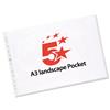 5 Star Punched Pocket Polypropylene Top-opening [Pack 25] - 4899L10
