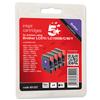 5 Star Compatible Inkjet Cartridges Page Life 4x400pp 4 Colour CMYK