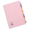 5 Star Subject Dividers Multipunched Manilla Board [Pack 10] - 932203