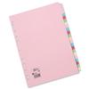 5 Star Subject Dividers Multipunched Manilla Board [Pack 10] - 932211