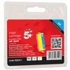 5 Star Compatible Inkjet Cartridge Page Life 300pp Yellow [HP No. 364 CB320EE Equivalent]