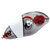 5 Star Correction Tape Roller Disposable 4.2mm x 8.5 metres [Pack 12]