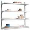 Trexus Top Shelf Shelving Unit System 4 Shelves Wall-mounted W1000xD270xH1048mm Metal Trexus Top Shelf Shelving Unit System 4 Shelves Wall-mounted W1000xD270xH1048mm Metal