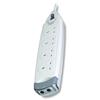 Belkin SurgeMaster, 4-Way, AV Protection, 2m Cable