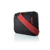 Belkin Messenger Bag - Notebook carrying case - 15.6" - Jet & Cabernet