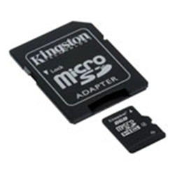 Kingston Secure Digital/8GB microSDHC Class 4