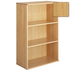 General Storage Bookcase with 2 Shelves Oak