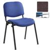 Taurus Black Frame Stacking Chair with Writing Tablet Burgundy [Pack o