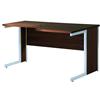Dynamic Right Hand Ergonomic Desk Walnut