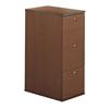 Eco 3 Drawer Filing Cabinet Walnut