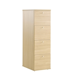 Eco 4 Drawer Filing Cabinet Oak