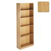 General Storage Bookcase with 4 Shelves Oak General Storage Bookcase with 4 Shelves Oak