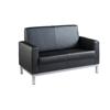 Helsinki Reception Two Seater Chair Black
