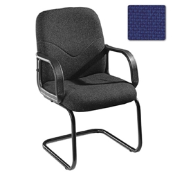 Knight Managers Visitor Chair Blue