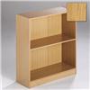General Storage Bookcase with 1 Shelf Oak