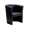 London Reception Chair Black