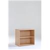Momentum 100 Low Bookcase Beech