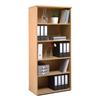 Momentum 100 Tall Bookcase Beech