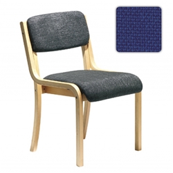 Prague Meeting Chair with Arms Blue