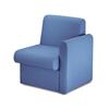Ravel Reception Left Arm Chair Blue