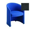 Slender Reception Tub Chair Charcoal