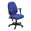 Sofia Managers Fabric Chair Blue
