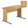 Urban 1200 Rectangular Desk Oak