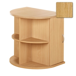 Urban Desk-High CPU Unit Oak