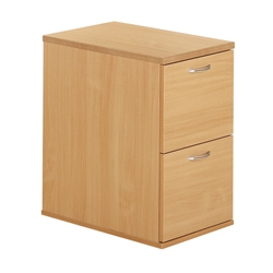 Urban 2 Drawer Filing Cabinet Beech