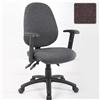 Vantage 100 Operator Chair with Adjustable Arms Burgundy