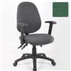 Vantage 100 Operator Chair with Adjustable Arms Green