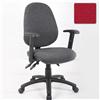 Vantage 100 Operator Chair with Adjustable Arms Red