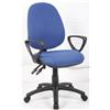Vantage 200 Operator Chair with Fixed Arms Blue