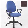 Vantage 200 Operator Chair with Fixed Arms Burgundy