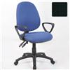 Vantage 200 Operator Chair with Fixed Arms Black