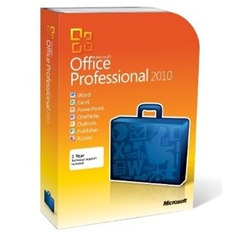Microsoft Office Professional 2010 - (32/64 bit) English DVD - Item image