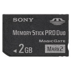 Sony  2 GB Memory Stick PRO Duo Mark2