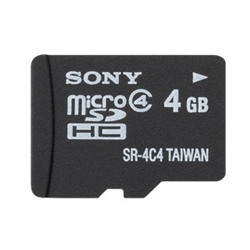 Sony 4GB Micro SDHC Memory Card