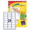 Avery® Jam-Free Laser Address Labels 63.5mm x 33.9mm White Ref L7159-250 (6000 labels per pack) Avery® Jam-Free Laser Address Labels 63.5mm x 33.9mm White Ref L7159-250 (6000 labels per pack)