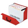 Rexel Colorado Expanding Box File A-Z Foolscap Red Ref 31718EAST Rexel Colorado Expanding Box File A-Z Foolscap Red Ref 31718EAST