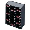 Paperflow Modulodoc Mailsorter Plastic Stackable 36x A4 Compartments W674xD308xH791mm Black Ref 80301 Paperflow Modulodoc Mailsorter Plastic Stackable 36x A4 Compartments W674xD308xH791mm Black Ref 80301