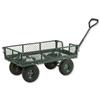 Barton Toptruck Four Sided Mesh Platform Capacity 250kg Pneumatic Wheels Green Ref TT4S Barton Toptruck Four Sided Mesh Platform Capacity 250kg Pneumatic Wheels Green Ref TT4S