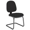 Trexus Office Visitors Chair Medium Back H300mm Seat W460xD430xH480mm Charcoal Trexus Office Visitors Chair Medium Back H300mm Seat W460xD430xH480mm Charcoal
