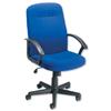 Trexus High Back Managers Armchair Royal Blue Trexus High Back Managers Armchair Royal Blue