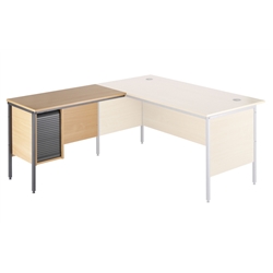 Metro Return Unit with Tambour Oak