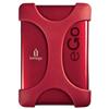Iomega eGo 500 GB Portable Hard Drive - Red